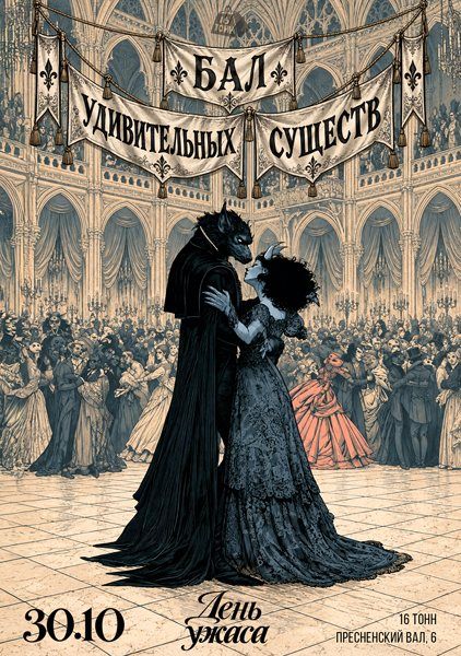 Бал Удивительных Существ Vol 5: два этажа Хэллоуина в «16 Тонн»